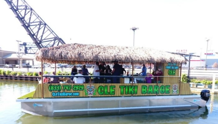 Cleveland's Tiki Barge